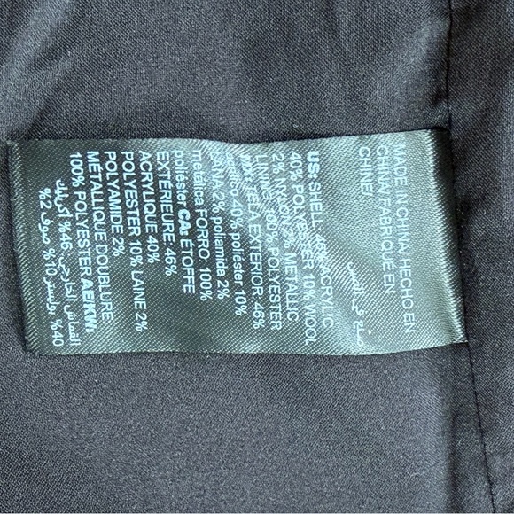 White House Black Market Red and Black Tweed Pencil Skirt - Picture 6 of 6